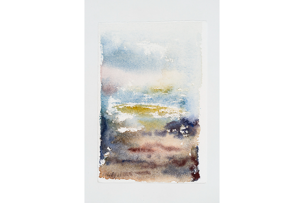 Transported XXVII, aquarelle sur papier Windsor Newton, 5x7p.
